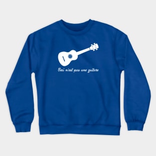 This is a Ukulele Crewneck Sweatshirt